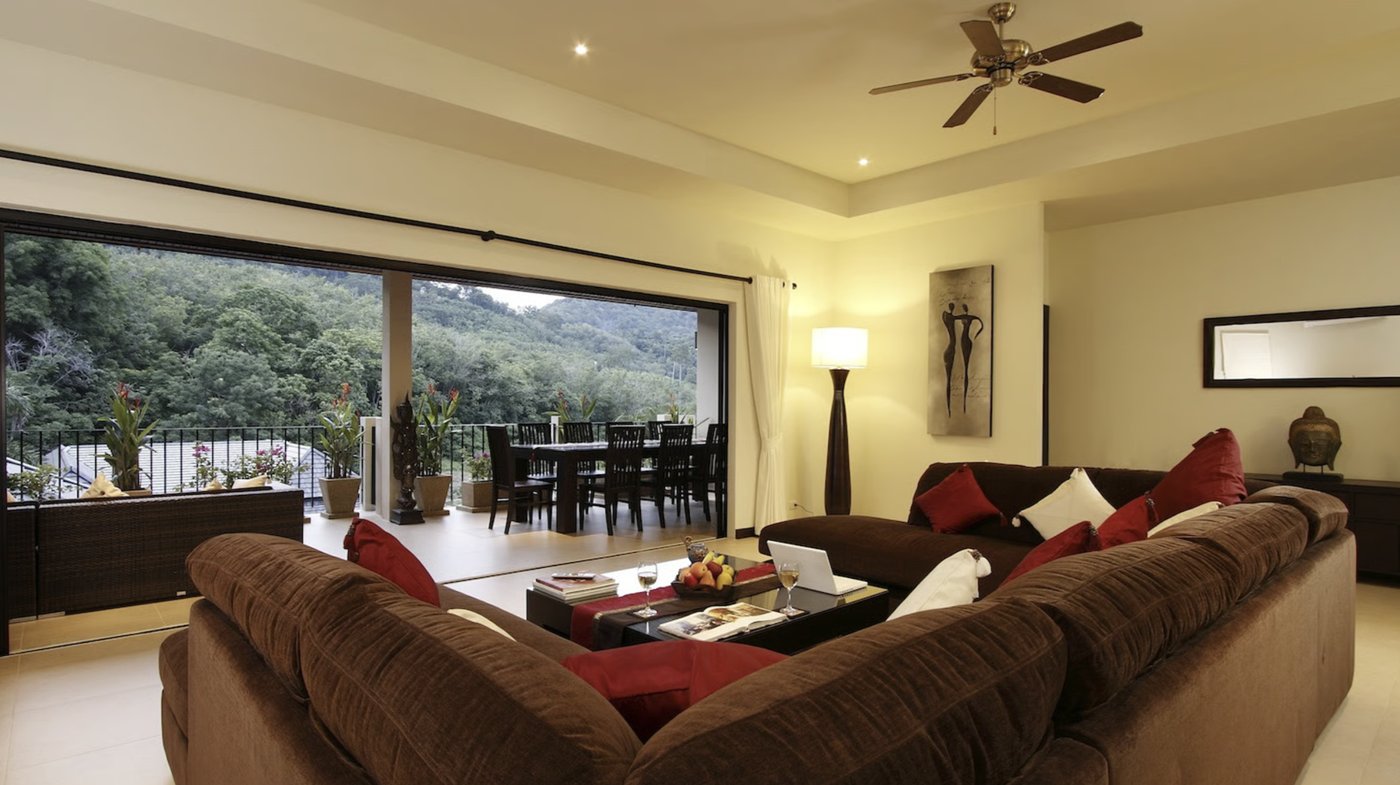 The living room